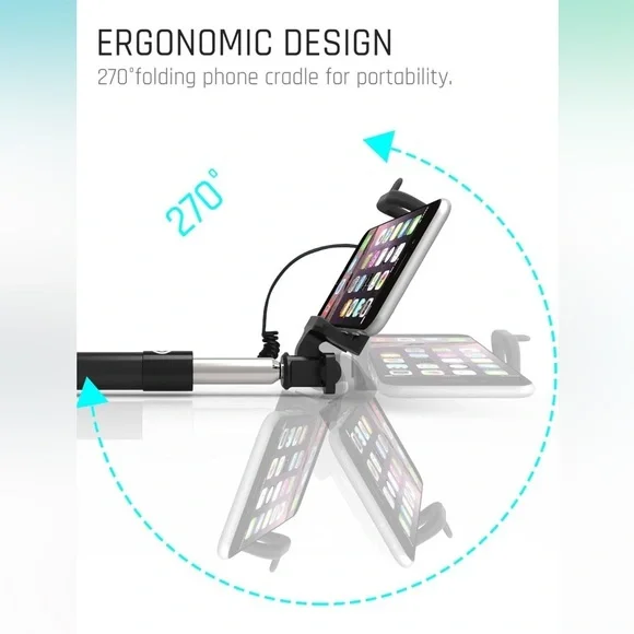Stalion Selfie Stick 🤳  Handheld Extended Wired Monopod Photo & Video Recorder - Picture 6 of 15